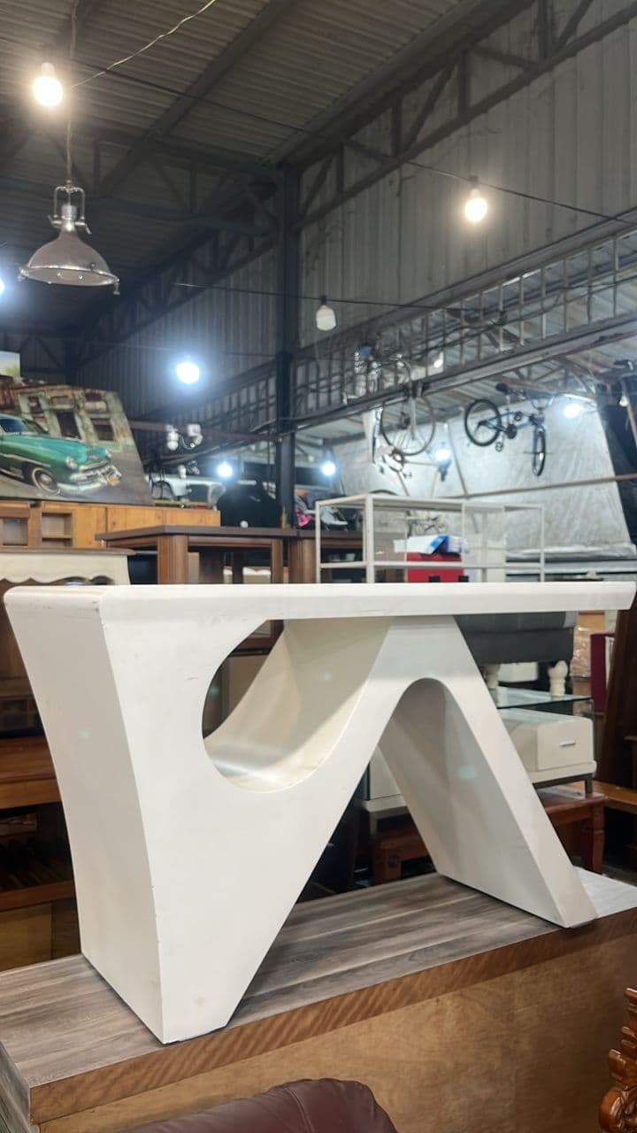 Modern Wood Console Table